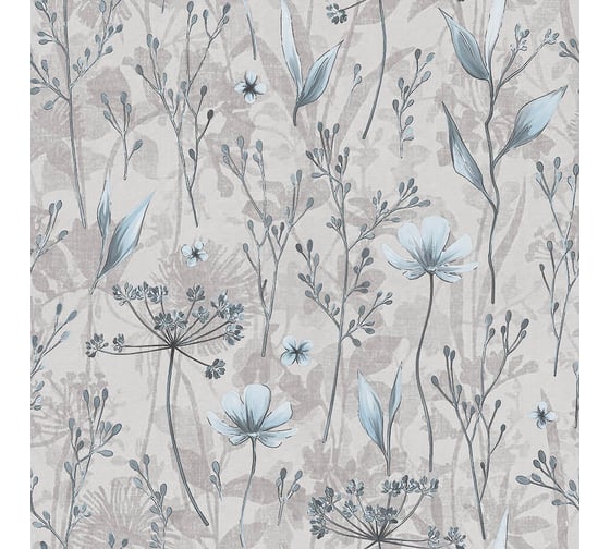 Изображение товара Обои бумажные FOX тисненые окрашенные флексографической печати 0,53x10м Лён 12276 12276 12276