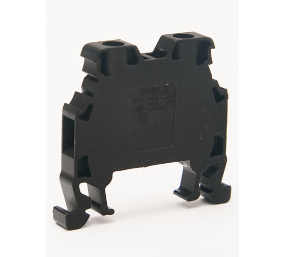 Изображение товара Клемма винтовая ONKA MRK 4S, 4 кв мм, черный 1010144