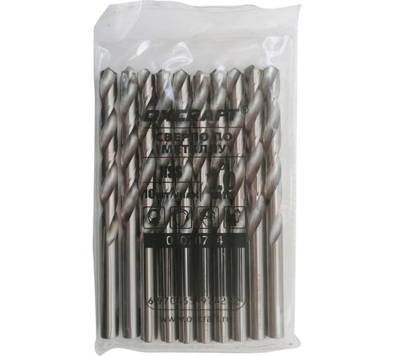 Изображение товара Сверло по металлу (10 шт; 7 мм; HSS) OXCRAFT PO000147768