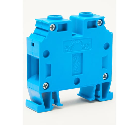Изображение товара Клемма винтовая ONKA MRK 35, 35 кв мм, синий 1010075