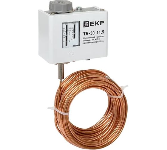 Изображение товара Реле температуры (термостат) EKF капилляр 11,5 метра TR-30-11,5