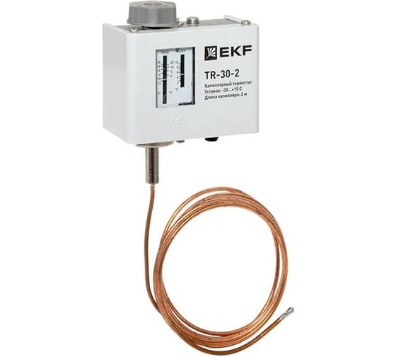Изображение товара Реле температуры (термостат) EKF капилляр 2 метра TR-30-2