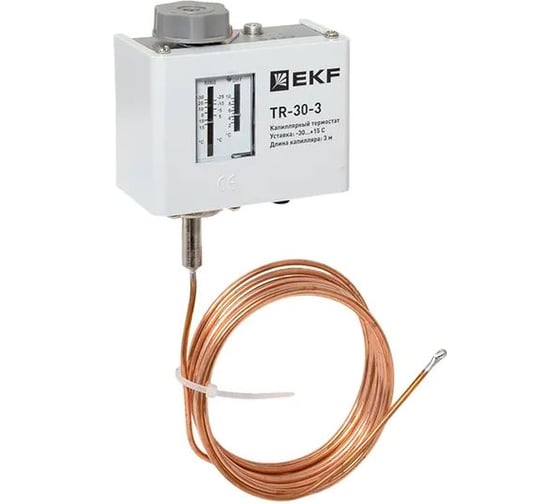 Изображение товара Реле температуры (термостат) EKF капилляр 3 метра TR-30-3
