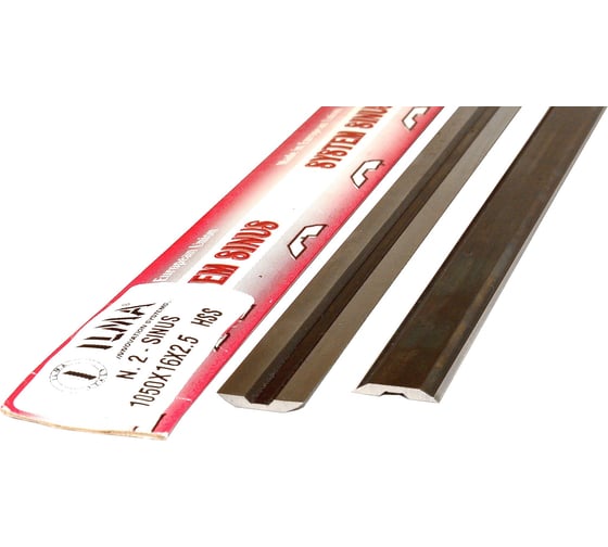 Изображение товара Нож строгальный ILMA 1050x16x2,5 HSS SINUS SYSTEM HSN1050