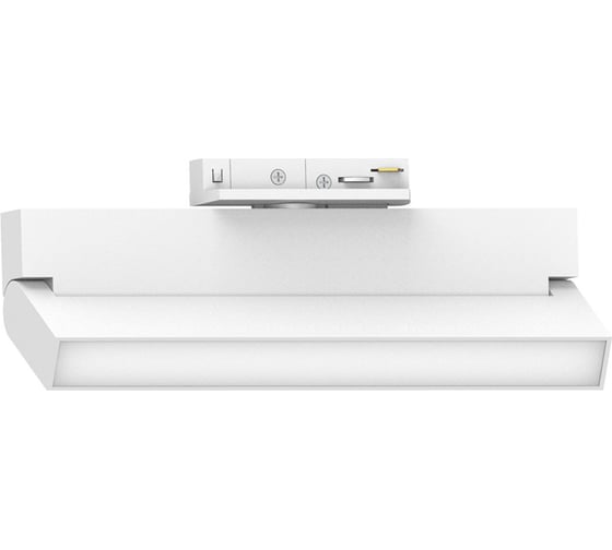 Изображение товара Светильник трековый светодиодный на шинопровод FERON 12W, 960 Lm, 4000К, 110 градусов, белый, AL149 серия MattFold, 51719