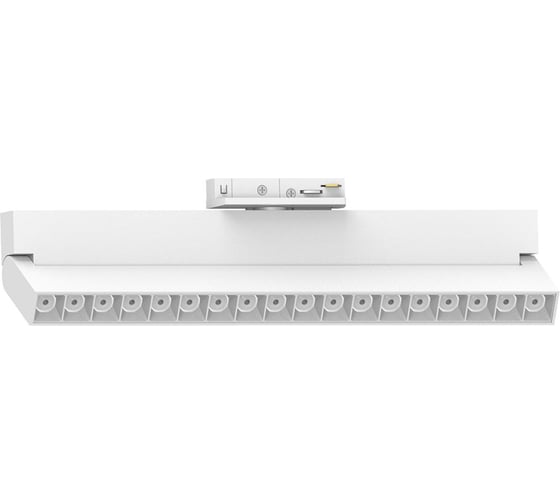 Изображение товара Светильник трековый светодиодный на шинопровод FERON 18W, 1620 Lm, 4000К, 30 градусов, белый, AL139 серия LensFold, 51717