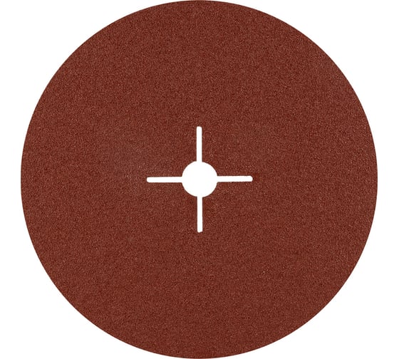 Изображение товара Шлиф диск на фибровой основе Abraforce Brown 125x22мм, Р40, со шлицами AFBRF12522X040