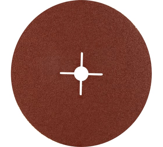 Изображение товара Шлиф диск на фибровой основе Abraforce Brown 125x22мм, Р50, со шлицами AFBRF12522X050