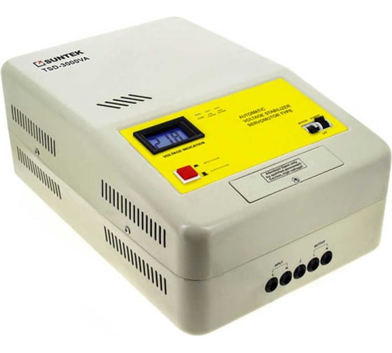 Изображение товара Стабилизатор напряжения SUNTEK ЭМ 3000 ВА, 120-285В, 3 года гарантии SK.1.3_ELM3000