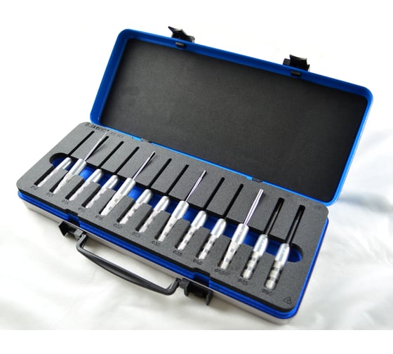 Изображение товара Набор щупов Unior D1.2-D9.0, 13 предметов СЦБ 3838909223902