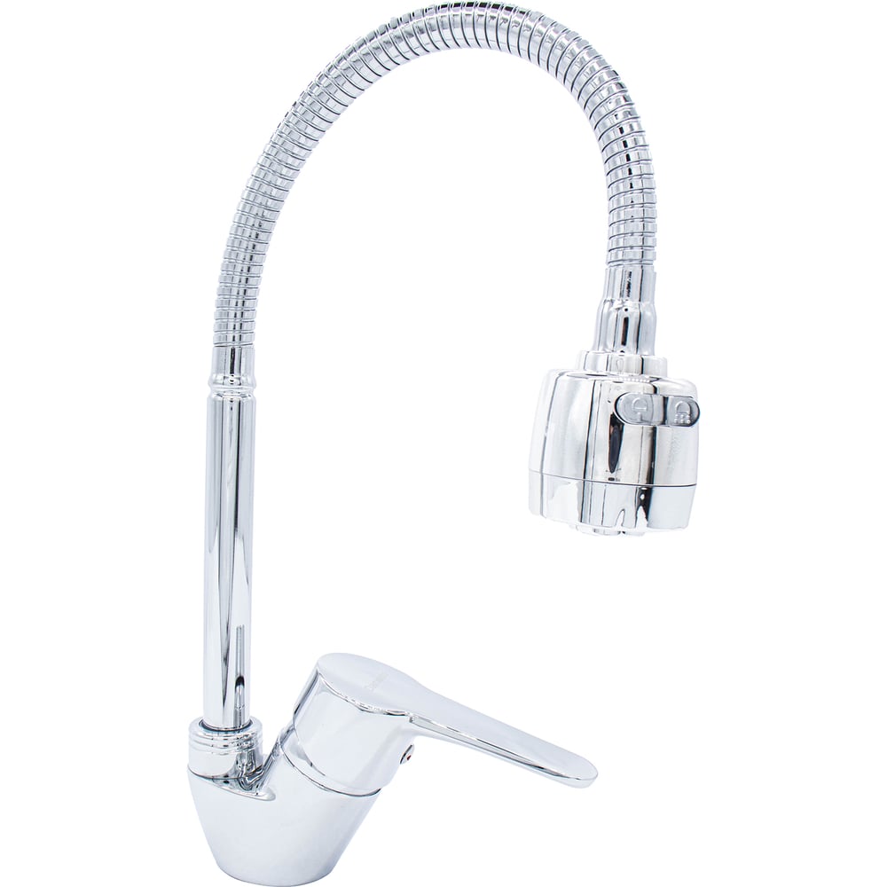 Изображение товара Смеситель для кухни Damento UNO CU08.01 шаровый хром излив 500 мм однорычажный