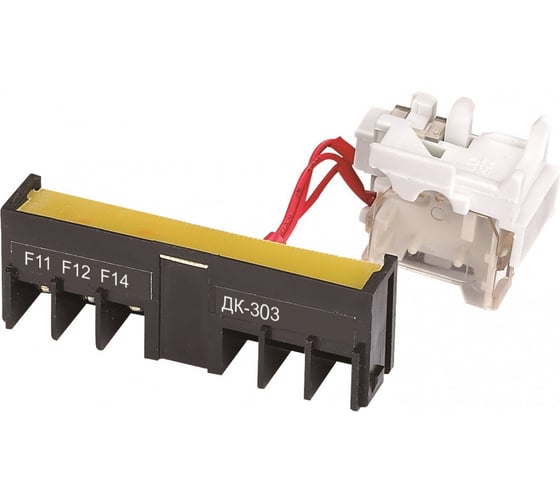 Изображение товара Контакт дополнительный Dekraft правый 1НО1НЗ ВА-302 4P 22842DEK