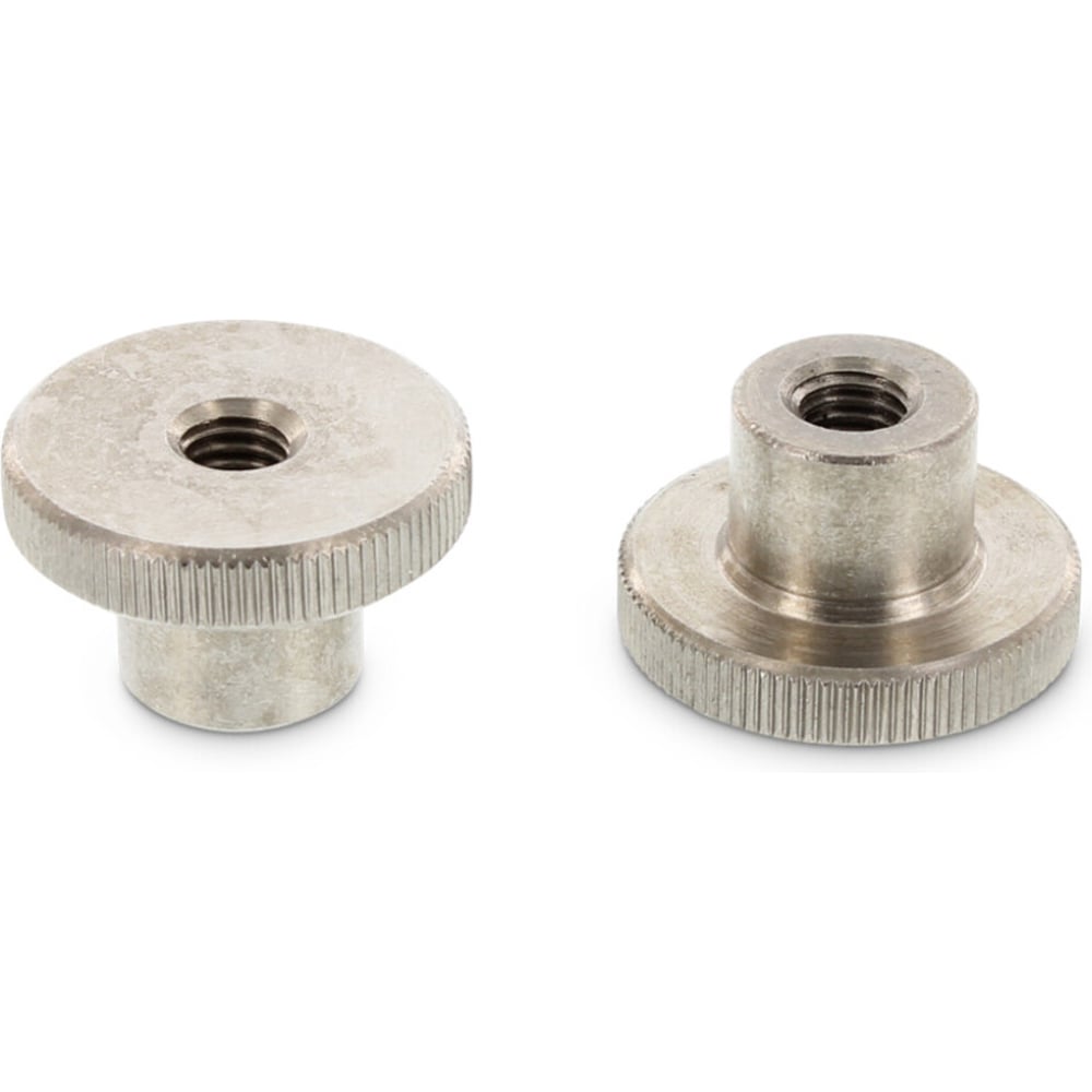 Изображение товара Гайка рифленая высокая М3 DIN 466 нержавеющая 2 шт. EDELFIX