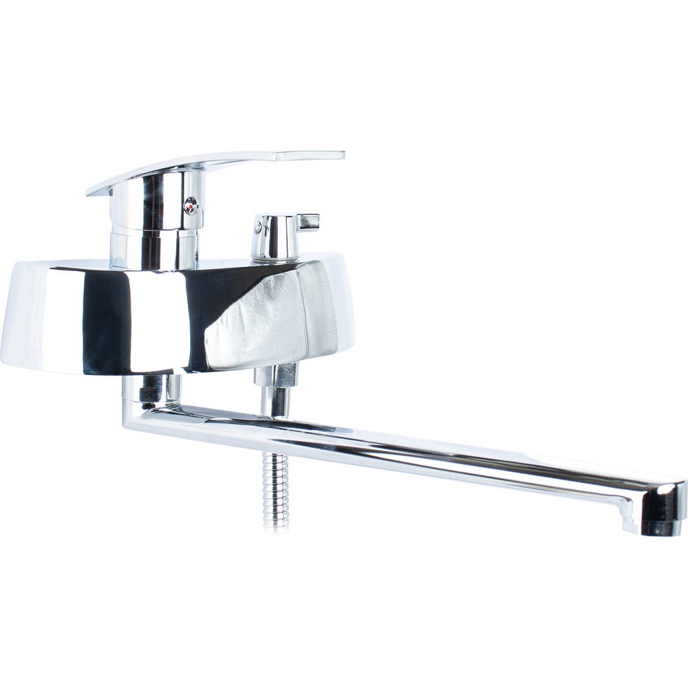 Изображение товара Современный однорычажный смеситель для ванны Damento ULTRA BA01.60 с лейкой 5 режимов и поворотным 