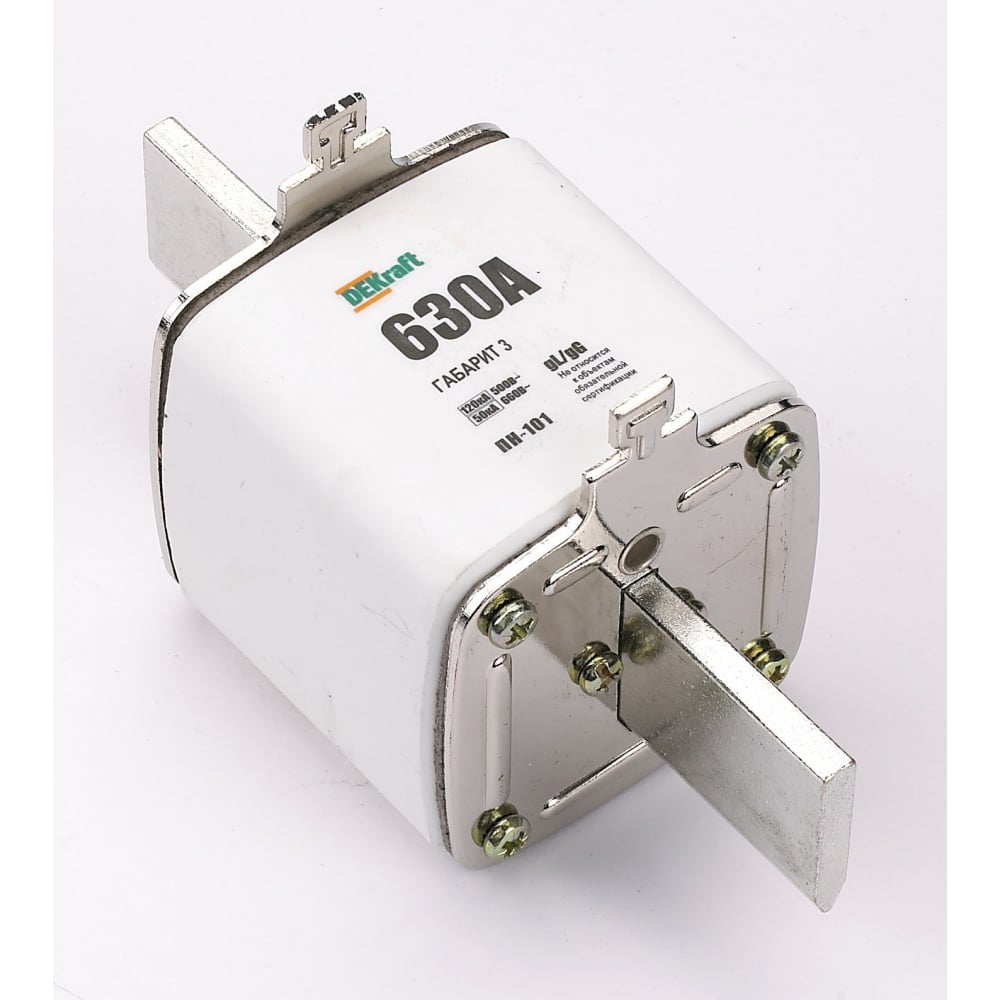 Изображение товара Предохранитель ножевой Dekraft 39 800А ПН-101