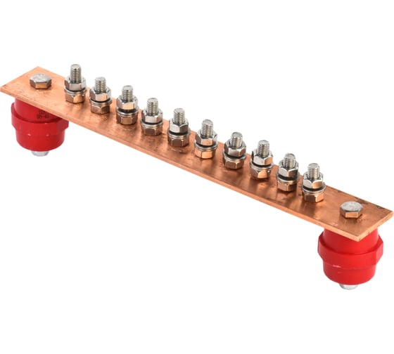 Изображение товара Наконечник заземления IEK диаметр 22 мм латунь ZNZ10-40-022