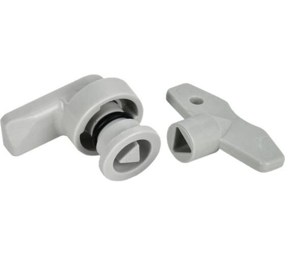 Изображение товара Замок для корпуса IEK ЩМПп с ключом под треугольник MKP10D-ZP-T8