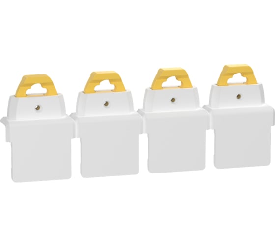 Изображение товара Заглушка вывода пломбировочная для МО IEK ARMAT 4 шт в упаковке AR-AUX-OTL