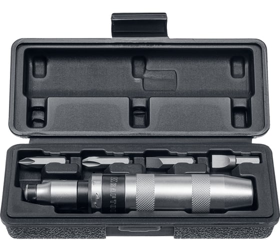 Изображение товара Ударно-поворотная отвертка KRAFTOOL ID-6 6 предметов 25555