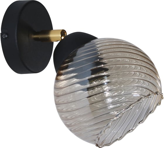 Изображение товара Светильник потолочный ЭЛЕТЕХ Кристаль 511 черн. муар (плафон 8633) НББ 01-60-176 Е27 _ИМ_ 1005405261