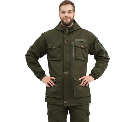 Изображение товара Костюм куртка/брюки URSUS СУМРАК цвет: хаки, ткань: Рип-Стоп 56-58, 182-188 КОС407-ХАКИ/56-58, 182-188