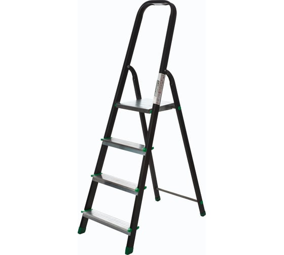 Изображение товара Стальная стремянка с алюминиевой ступенью SMARTY Combi 4 ступени SN023-04