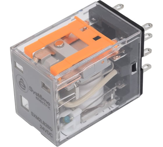 Изображение товара Реле Systeme Electric 5A 2CO 24VDC LED SXM2LB2BD