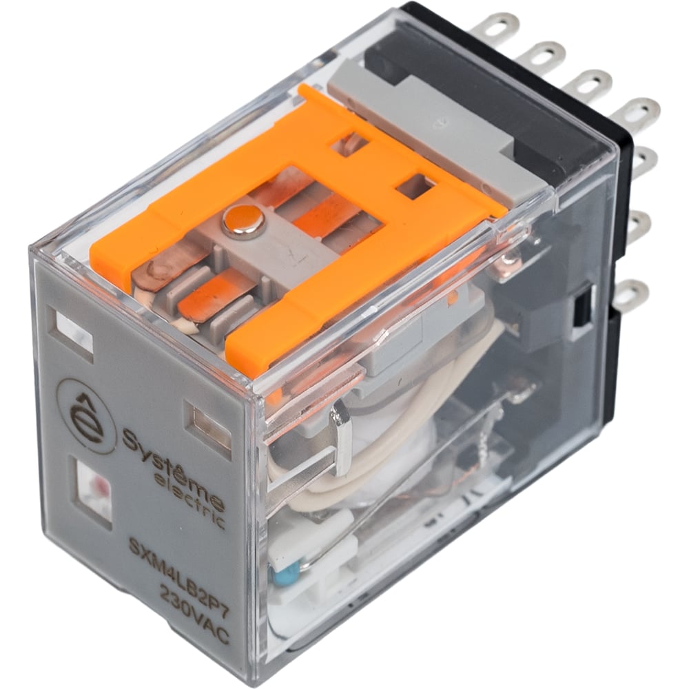 Изображение товара Реле Systeme Electric 3A 4CO 230VAC LED SXM4LB2P7