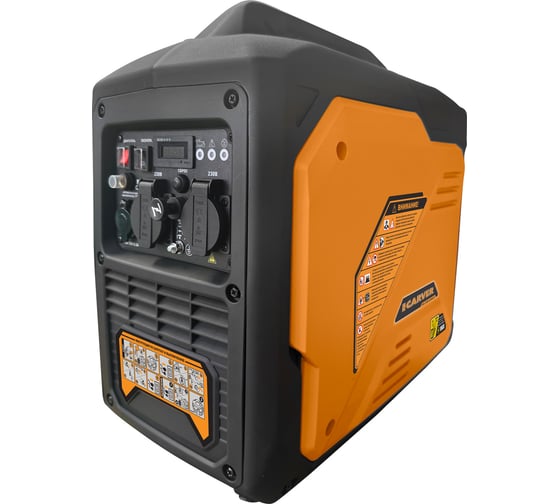 Изображение товара Генератор CARVER PPG -2100IS DUOMATIC инверторный 01.020.00066