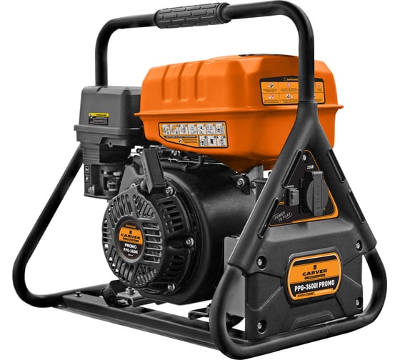 Изображение товара Генератор CARVER PPG -3600I PROMO инверторный 01.020.00068