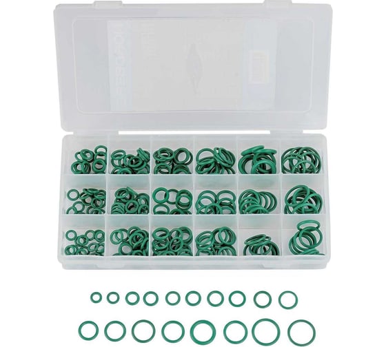 Изображение товара Набор уплотнительных колец для систем кондиционирования NORDBERG 270 шт. NFA8K