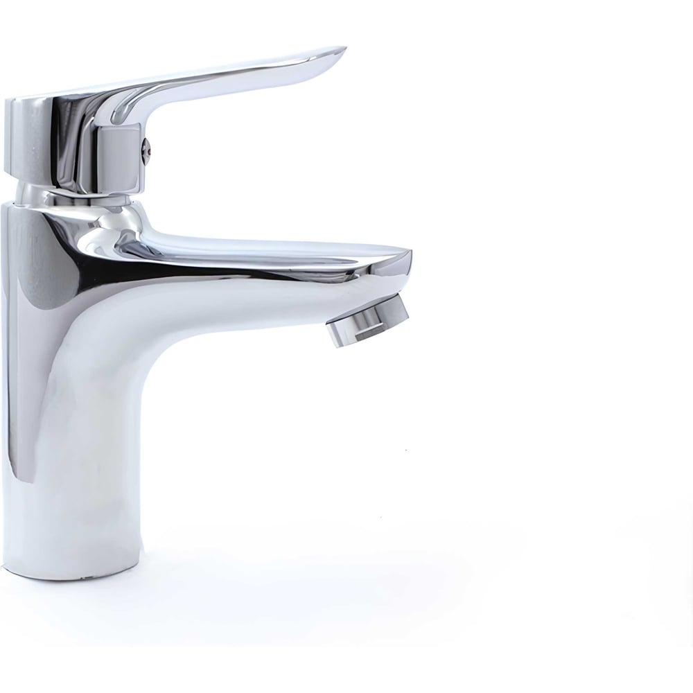 Изображение товара Современный хромированный смеситель для умывальника Doron DL 2327-N с керамическим картриджем