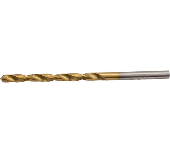 Изображение товара Сверло по металлу (10 шт; 3.2 мм; Р6М5; покрытие титан+кобальт) vertextools 666-03,2