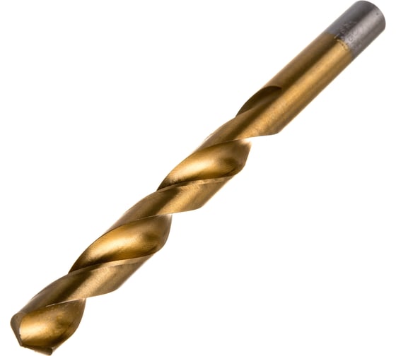Изображение товара Сверло по металлу (5 шт; 12.5 мм; Р6М5; покрытие титан+кобальт) vertextools 666-12,5