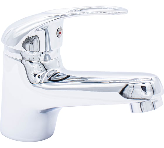 Изображение товара Смеситель для умывальника Doron DL 2338, шаровый, хром, излив короткий, п/ш (1/10) 012008