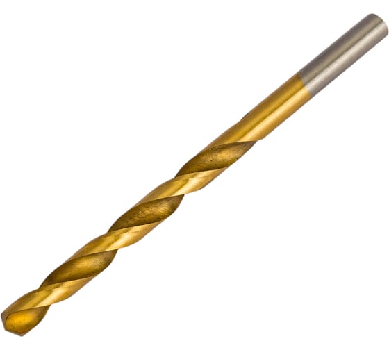 Изображение товара Сверло по металлу (10 шт; 5.2 мм; Р6М5; покрытие титан+кобальт) vertextools 666-05,2