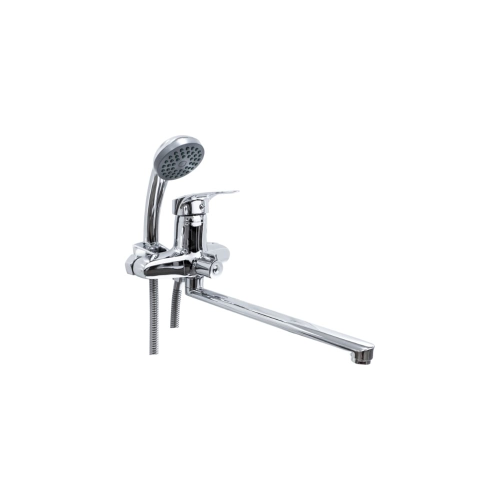 Изображение товара Смеситель для ванны Doron DВ 2131-30L шаровый хром излив 300 мм лейка 1 режим