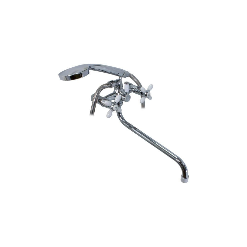 Изображение товара Смеситель для ванны Doron DВ 1314W 32S с поворотным изливом и керамической кран-буксой