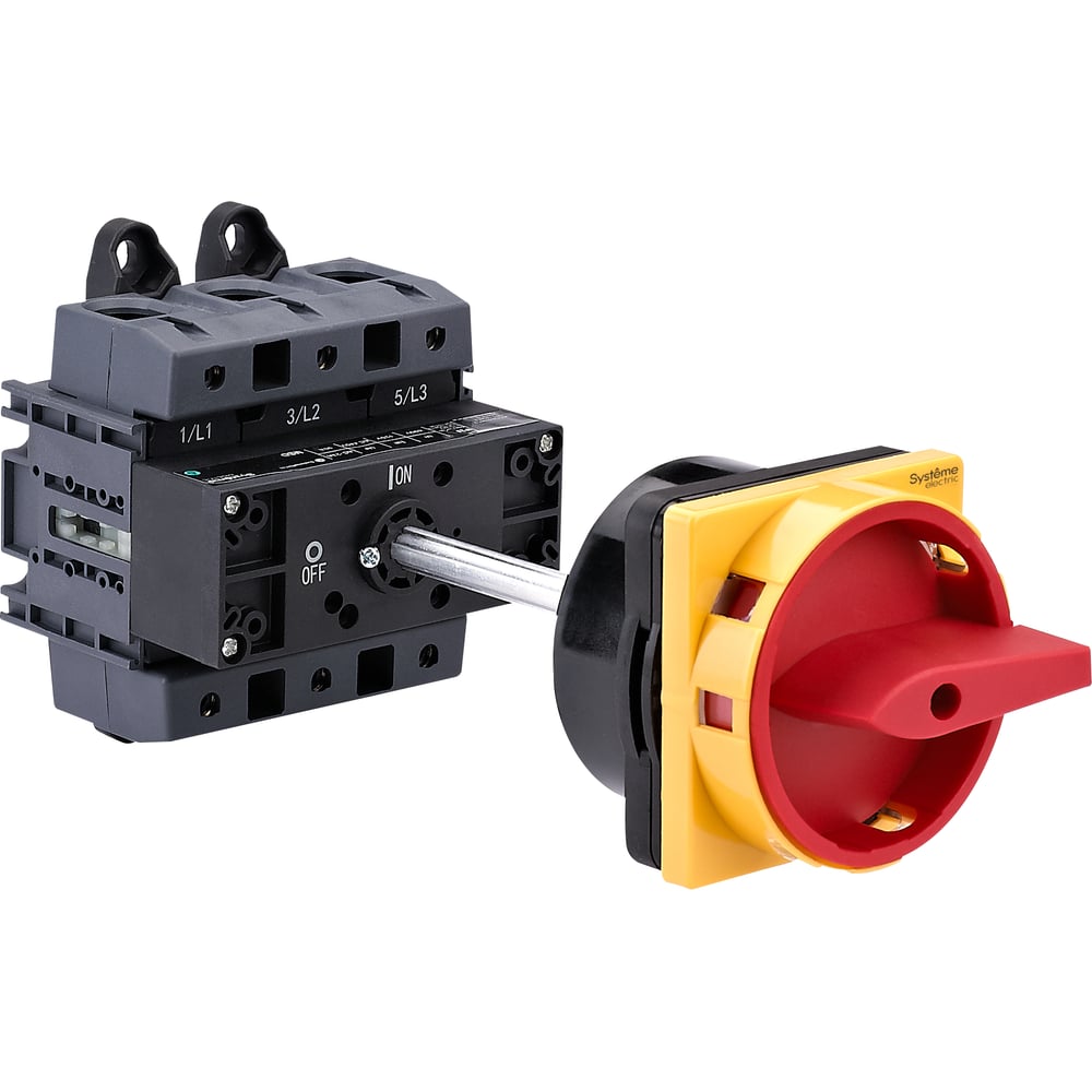 Изображение товара Выключатель-разъединитель Systeme Electric 3P 175A IP20 с замком
