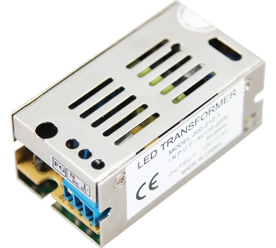 Изображение товара Блок питания REXANT 12 В 12 Вт 1 А открытый, под винт 200-012-1