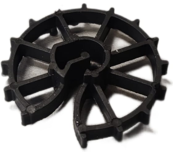 Изображение товара Фиксатор арматуры стеклопластиковой Etiz звездочка 35мм (50шт) ФАСЗ3550