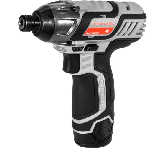 Изображение товара Ударный аккумуляторный шуруповерт Интерскол ШАУ-100/12Э АПИ-Т (Li-ion, кейс, 2 аккум., 2,0 Ач, ЗУ) 808.2.2.70
