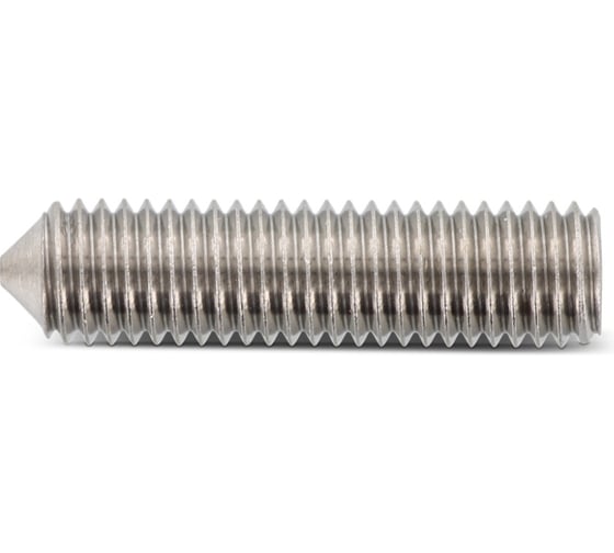 Изображение товара Винт установочный нержавеющий 23 БОЛТА 4x8 DIN914 (гужон), 10 шт МК18592ф10