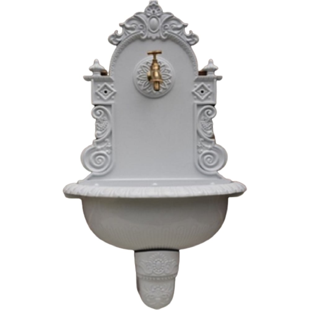 Изображение товара Алюминиевая садовая колонка для воды GLQ White 4 кг сделать полив удобным