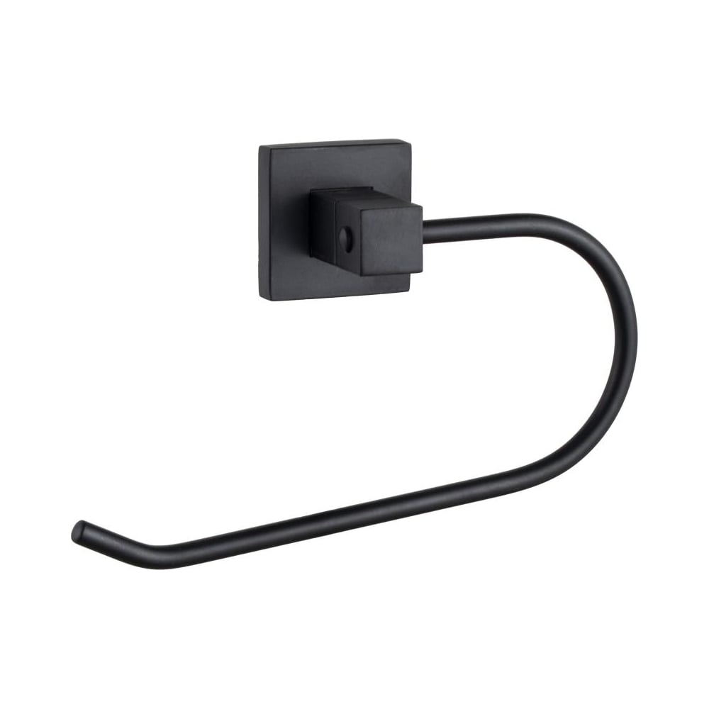 Изображение товара Держатель для рулонных полотенец D-Lin черный D241222 нержавеющая сталь