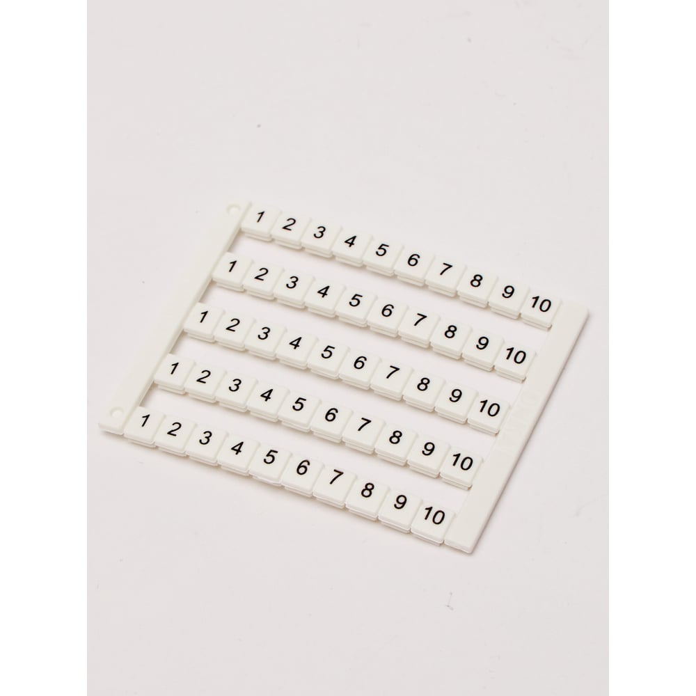 Изображение товара Горизонтальная маркировка для клемм Onka 50 штук 5x5мм