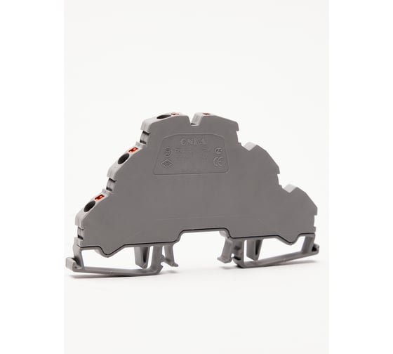 Изображение товара Клемма пружинная Onka OPK-3K 2,5, 2,5 кв мм (серый), 3 уровня 1020155