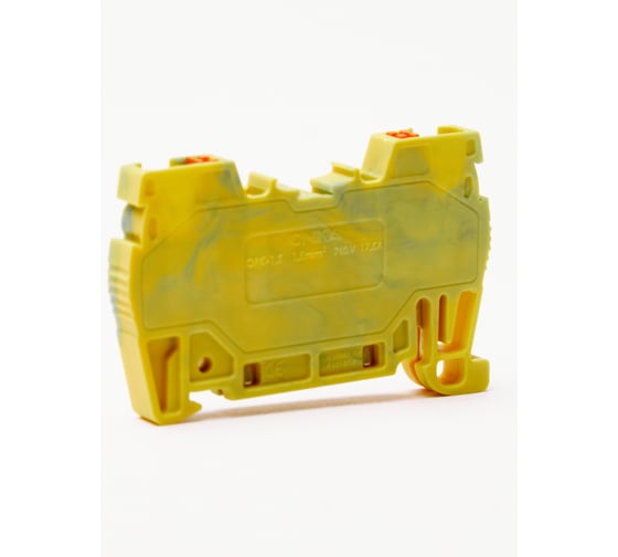 Изображение товара Клемма пружинная Onka OTK 1,5, 1,5 кв мм (желто-зеленый), для заземления 1020834