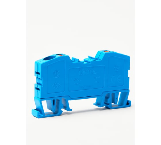 Изображение товара Клемма пружинная Onka OPK 6, 6 кв мм (синий) 1020037
