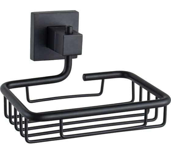 Изображение товара Мыльница для ванной комнаты D-Lin решетка, черная D221222